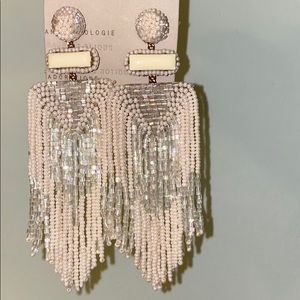 Anthropologie Beaded Earrings - NWT